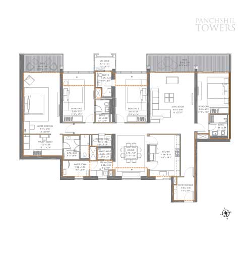 Tower E Typical Apartment